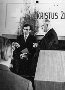 1976 - Nesvady - inštalácia brat kazateľ Juraja Kohúta